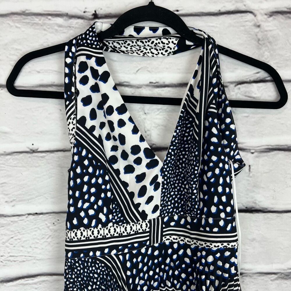 Express Women's Size 2 Black Patchwork Asymmetric… - image 3